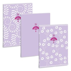 Ars Una Soft Touch Purple Spring A/4 extra kapcsos füzet-ponthálós