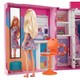 Barbie: Álom öltözőszoba szennyesledobóval és babával