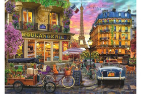 Puzzle 1000 db - Naplemente Párizsban