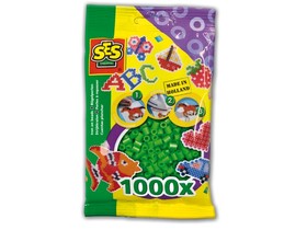 SES: Vasalható gyöngy 1000 darabos - zöld