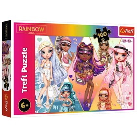 Rainbow High barátnők 160db-os puzzle - Trefl