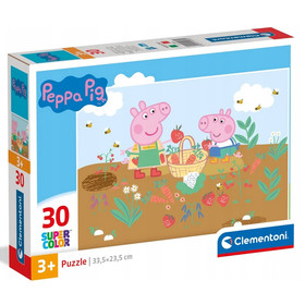 Peppa malac 30 db-os Supercolor puzzle - Clementoni