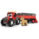 ABC: Massey Ferguson állatszállító traktor fénnyel és hanggal - Simba Toys