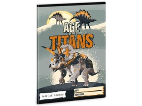 Ars Una: Age of the Titans 2.osztályos vonalas füzet A/5 16-32