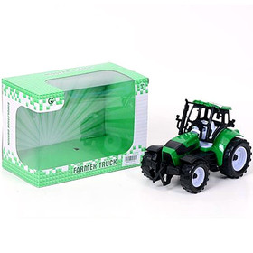 Farm traktor zöld színben