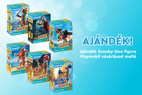 Ajándék Scooby-Doo figura Playmobil vásárlásod mellé!