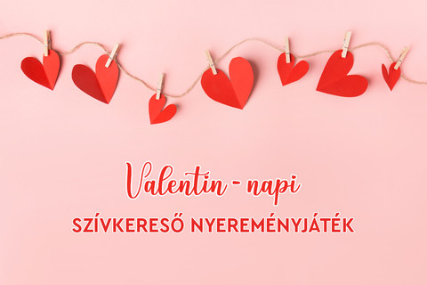 Valentin-napi szívkereső nyereményjáték a Kockamanónál!