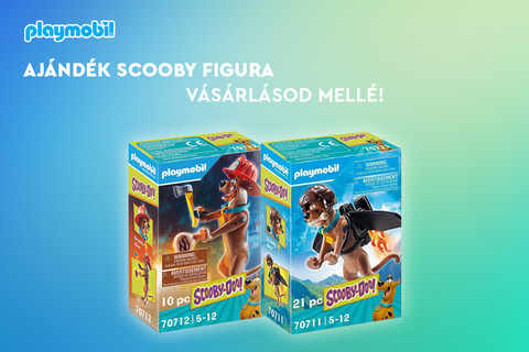 Ajándék Scooby-Doo figura Playmobil vásárlásod után!