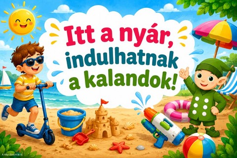Itt a nyár! Készülj fel a vakációra a Kockamanó legjobb nyári játékaival