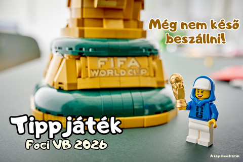 Még nem késő beszállni a FOCI VB tippjátékába! Most is nyerhetsz LEGO® készleteket!