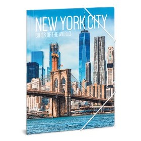 Ars Una Cities - New York A/4 gumis dosszié