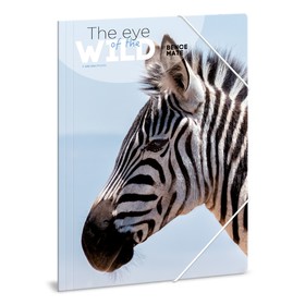 Ars Una The Eyes of the Wild - Zebra A/4 gumis dosszié