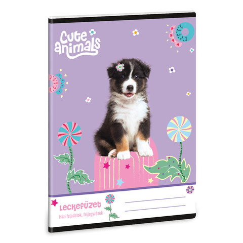 Ars Una Cute animals-Aussie A/5 leckefüzet