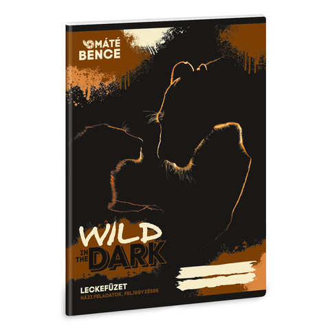 Ars Una Wild in the dark A/5 leckefüzet