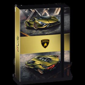 Lamborghini A/4 füzetbox (sárga)