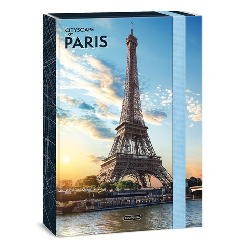 Ars Una Cityscape-Paris A/4 füzetbox