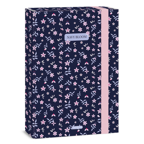 Ars Una Navy bloom A/4 füzetbox