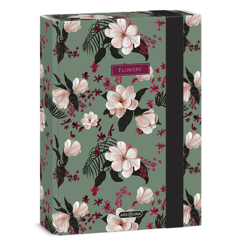 Ars Una Flowery green A/5 füzetbox