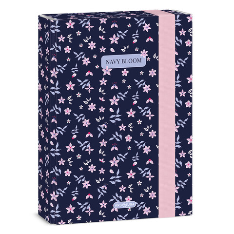Ars Una Navy bloom A/5 füzetbox