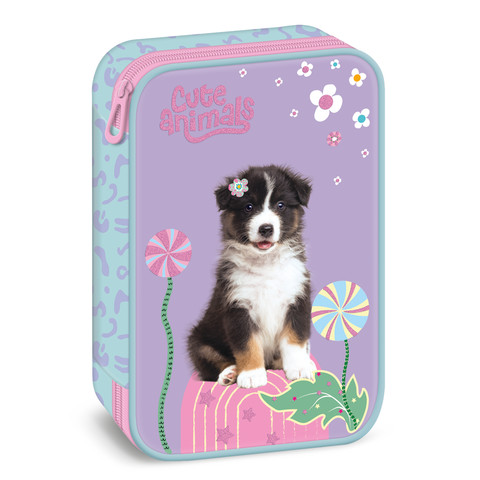 Ars Una Cute animals-Aussie többszintes tolltartó