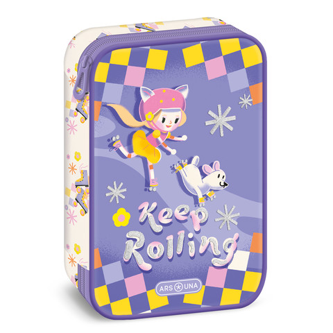 Ars Una Keep Rolling többszintes tolltartó
