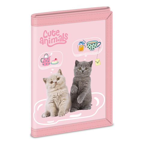Ars Una Cute animals-tea party pénztárca