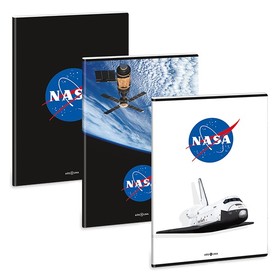 NASA A/4 extra kapcsos füzet-négyzethálós