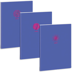 Ars Una Soft Touch Violet Spring A/4 extra kapcsos füzet-négyzethálós