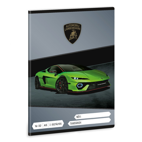 Lamborghini A/5 2. oszt. füzet 16-32