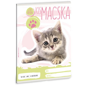 Ars Una Cuki Állatok - Kismacska - A/5 3. oszt. füzet 1232