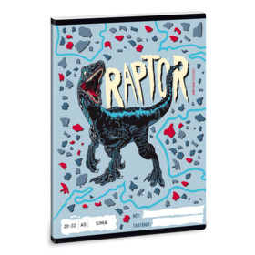 Ars Una Raptor A/5 sima füzet 2032
