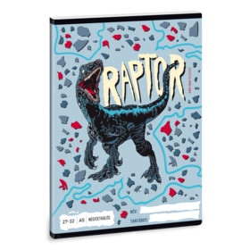 Ars Una Raptor A/5 négyzethálós füzet 2732