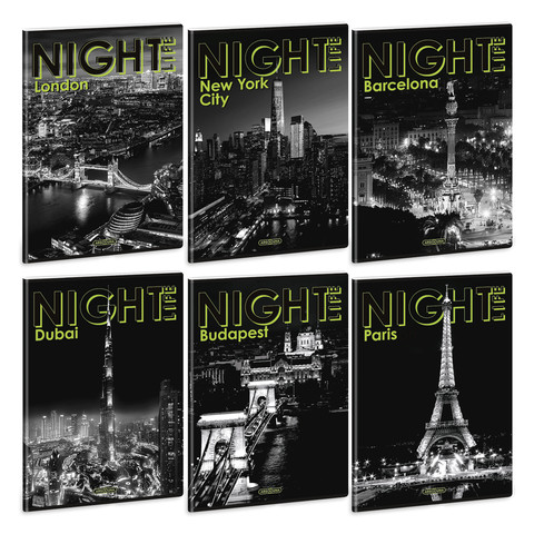 Ars Una Night Life A/4 extra kapcsos füzet-sima