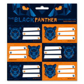 Ars Una Black Panther csomagolt füzetcímke (3x6 db)
