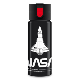 NASA-2 BPA-mentes kulacs-475 ml, fekete