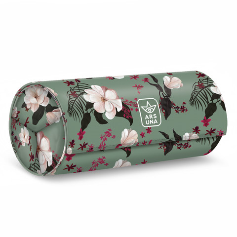 Ars Una Flowery green feltekerhető tolltartó