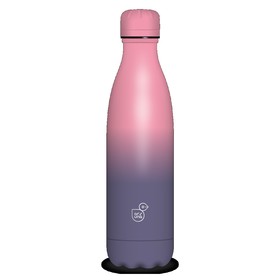 Ars Una duplafalú fémkulacs-500 ml - Purple-Dark pink