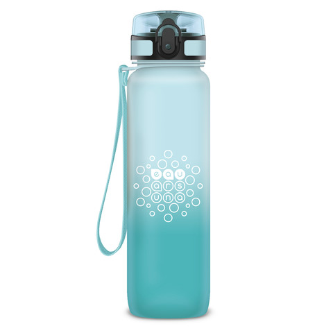 Ars Una BPA-mentes színátmenetes motivációs kulacs matt - 1000 ml - Ice