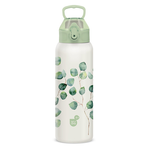 Ars Una duplafalú fémkulacs 3D-700 ml - Botanic Leaf