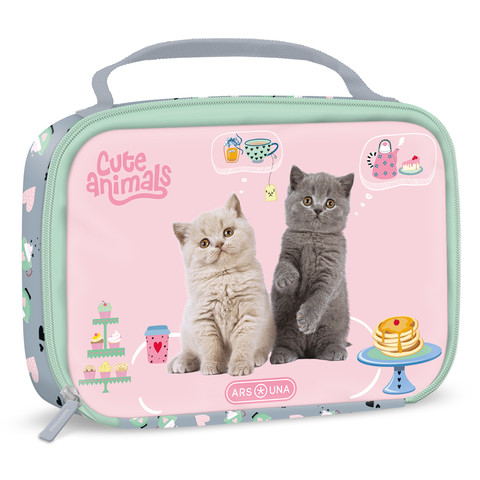 Ars Una Cute animals-tea party thermo uzsonnás táska