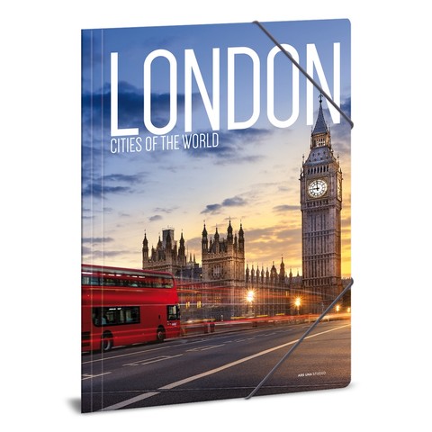 Ars Una Cities - London A/4 gumis dosszié