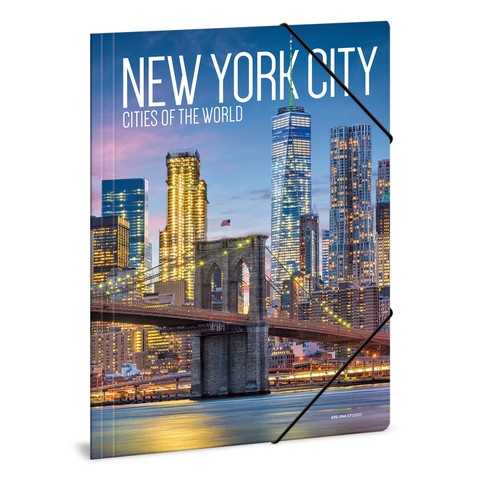 Ars Una Cities-New York A/4 gumis dosszié