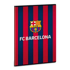 FC Barcelona A/4 extra kapcsos füzet-négyzethálós