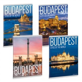 Ars Una City Budapest A/5 extra kapcsos füzet-vonalas