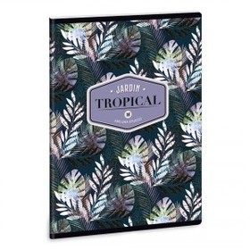 Ars Una Tropical Palm Leaf A/5 extra kapcsos füzet-vonalas