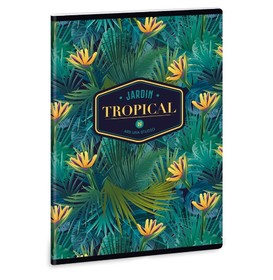 Ars Una Tropical Florida A/5 extra kapcsos füzet-négyzethálós