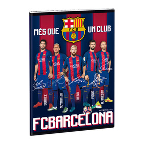 FC Barcelona A/5 extra kapcsos füzet-sima