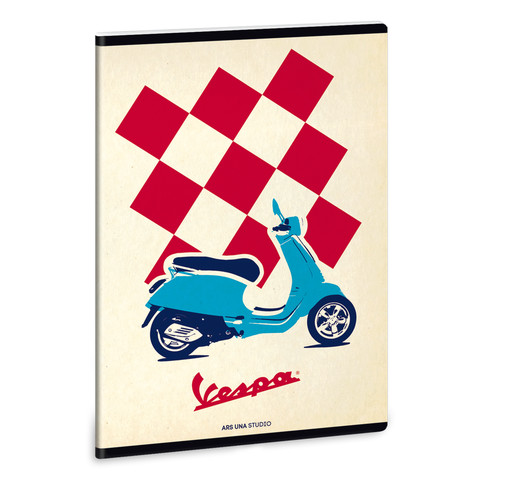 Vespa Pepita A/5 extra kapcsos füzet-sima