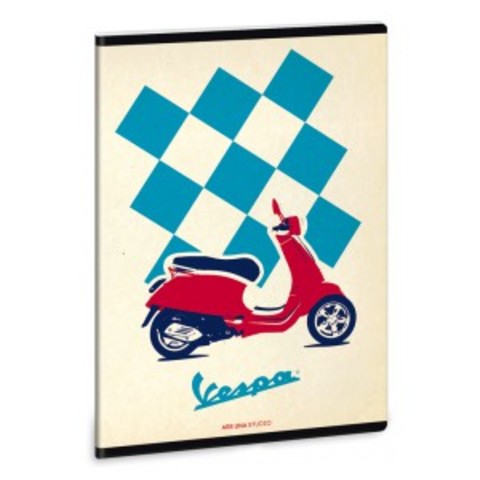 Vespa Feelings A/5 extra kapcsos füzet-sima