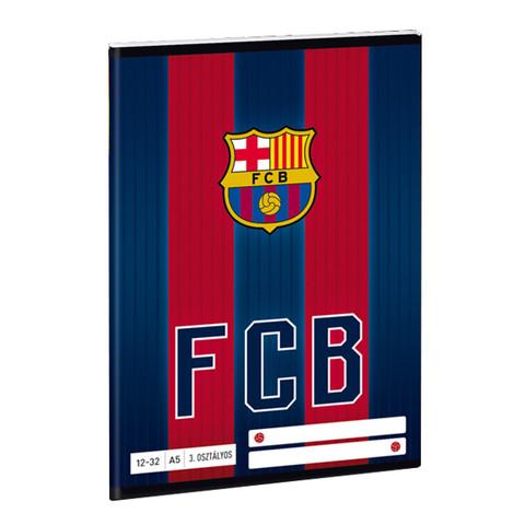 FC Barcelona A/5 3. oszt. füzet 1232